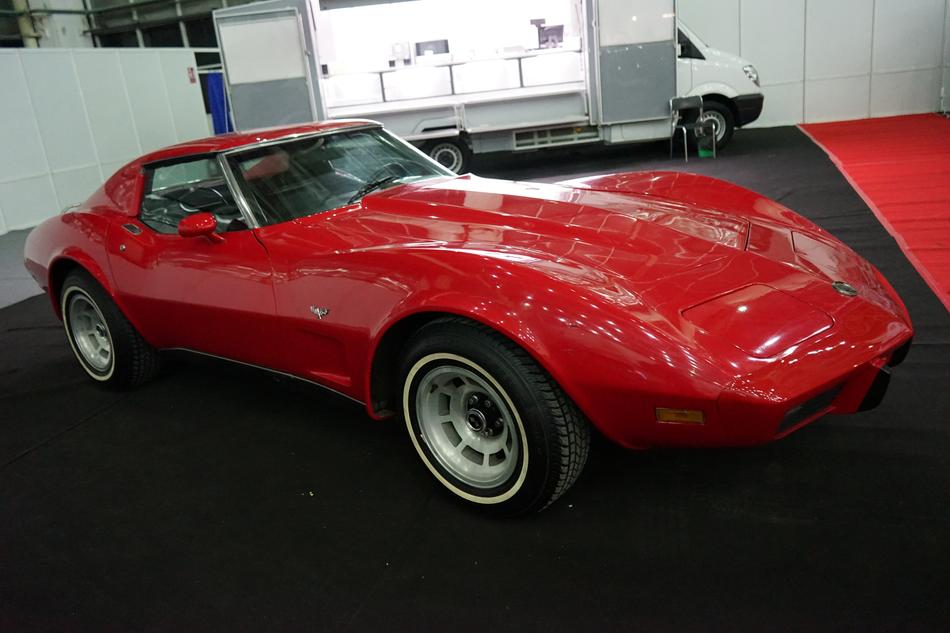 Chevrolet corvette in mostra