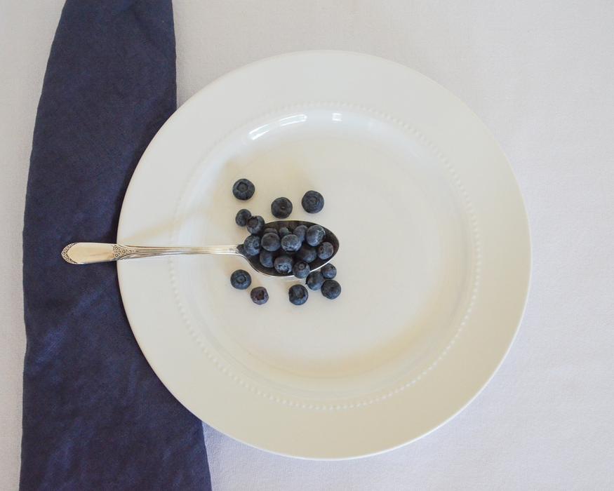 fresh berries in a plate