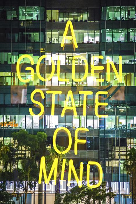 a golden state of mind text