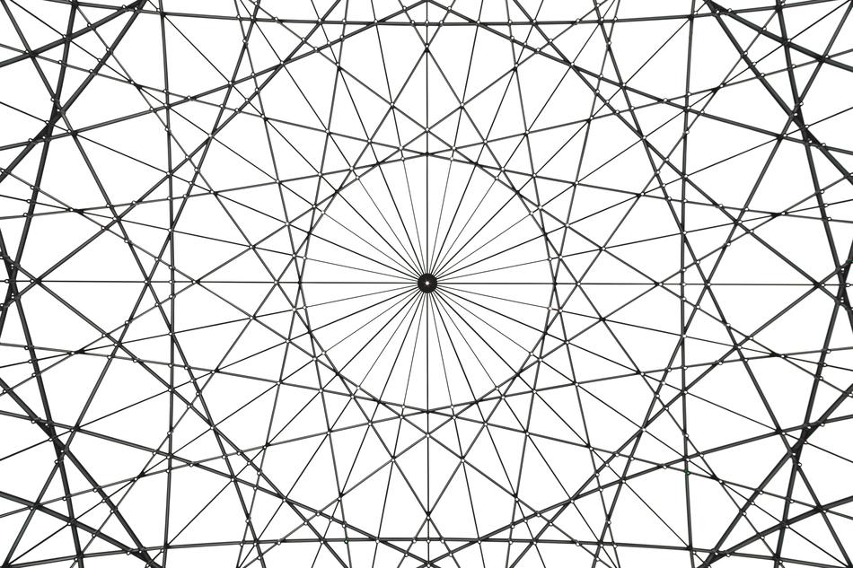 TV tower web structure