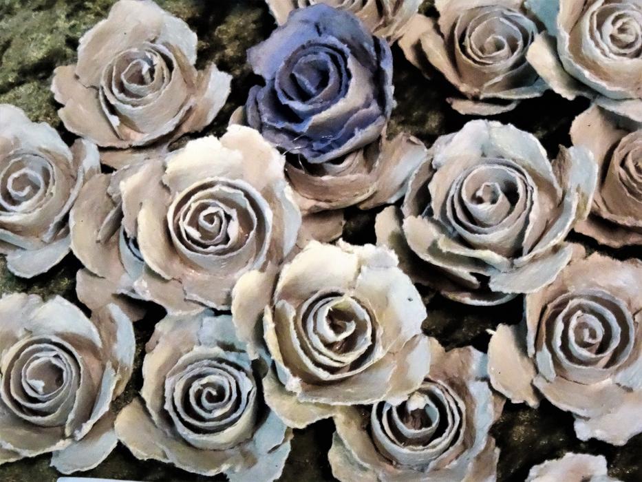 art flowers sculpture