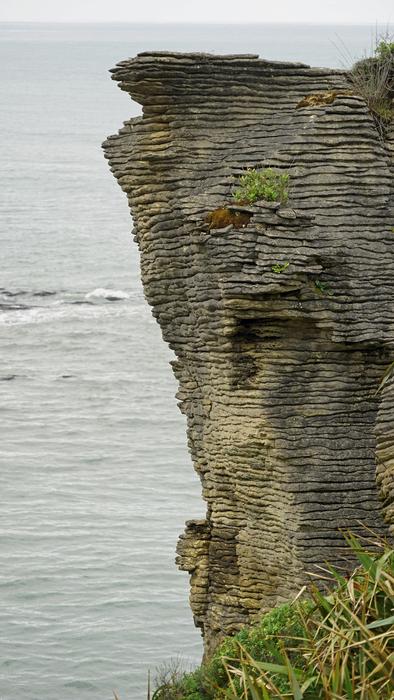green stone water view