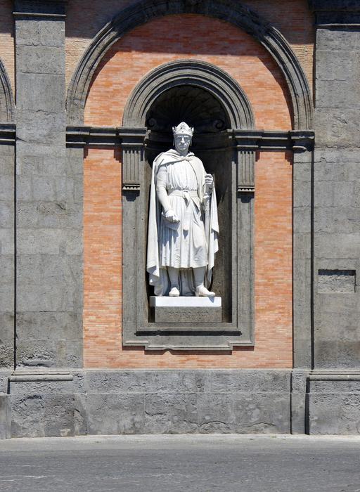 Italy Naples Piazza Plebiscito