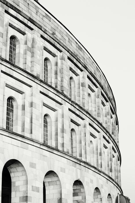 photo of the facade of the Coliseum in Nuremberg
