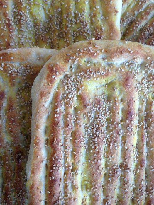 delicious sesame bread