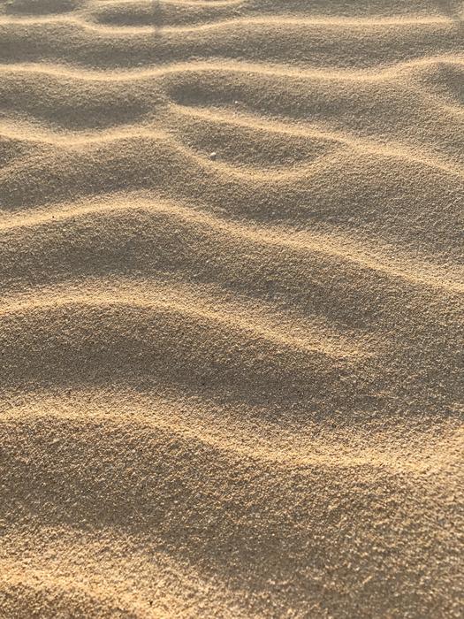 Ripple textured Sand Beach