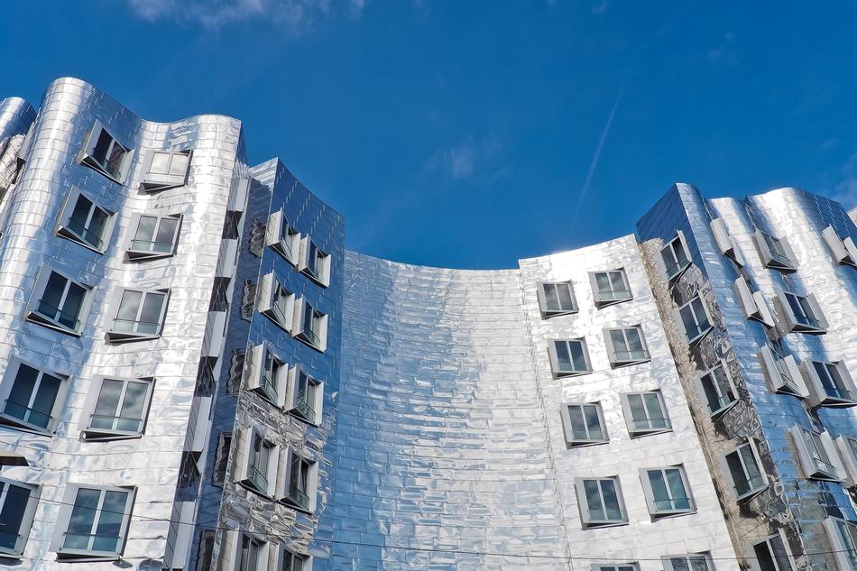 Architecture Modern Building silver