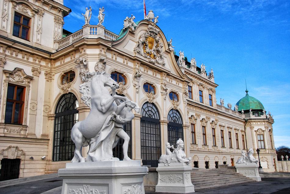 baroque palace in vienna