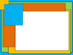 colorful rectangular, blank frame, background