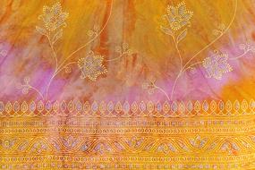 Background Fabric orange texture
