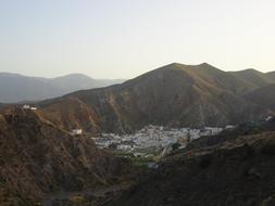 mountains Valley city