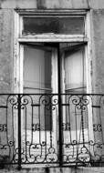 black and white Window Architecture