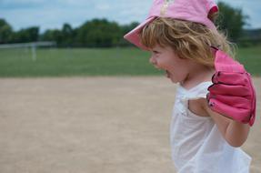 Child Baseball Young play