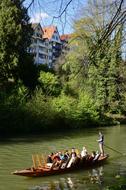 people boat river