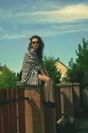 charming Girl Summer Outdoors