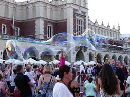 Fun Soap Bubbles people