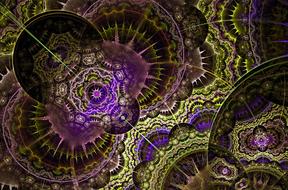 abstract fractal art design texture