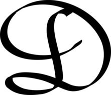 b letter as a design font