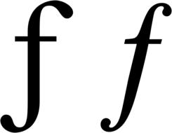 alphabet, f letter