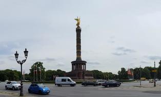 Berlin Siegessäule Landmark Gold