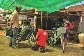 Bicycle Repairs Kratie