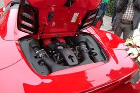 Ferrari Red Motor