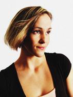 photo cute girl with hair bob
