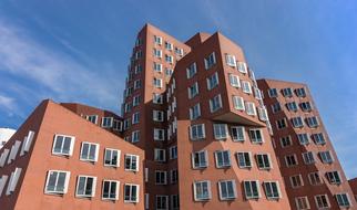 Architecture Of The Port Of Dusseldorf