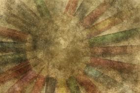 background art abstract watercolor sun