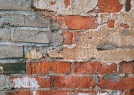 Brick Stone Wall close up