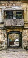 Odessa old Arch and Balcony