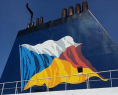Funnel Steamer ship