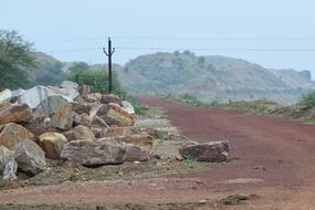 Village Road India