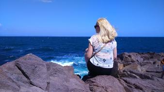 Sea stone Girl