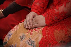 Red Woman Lady