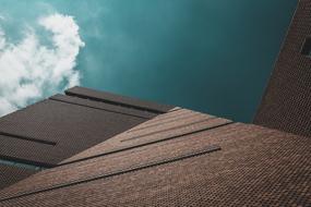 Architecture Building triangular roof