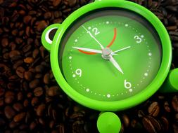 green cute watch