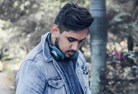 Man denim jacket