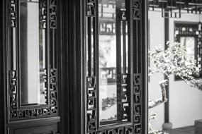 Black And White Architecture glass