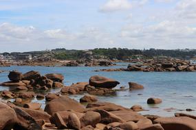 Brittany Blue Sea rocks