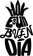 phrases png pineapple good vibes