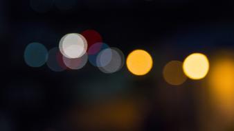 Color Lights blur Night