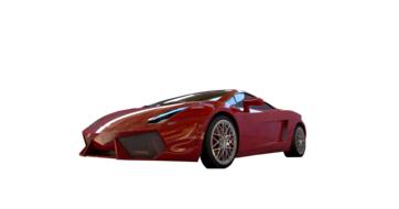 Lamborghini Auto Red