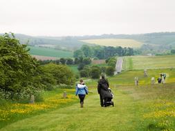 Walk people Countryside