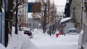 Asia Town snow