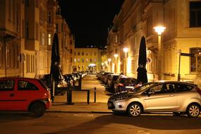 Night Road Facade