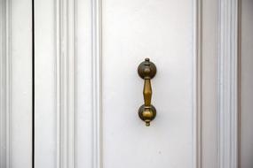 Door White Background handle