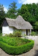 Thatched Roof house in Denmark Odense