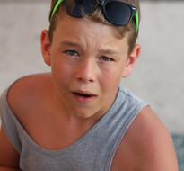 Boy Sport Cute face