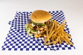 greasy fried food